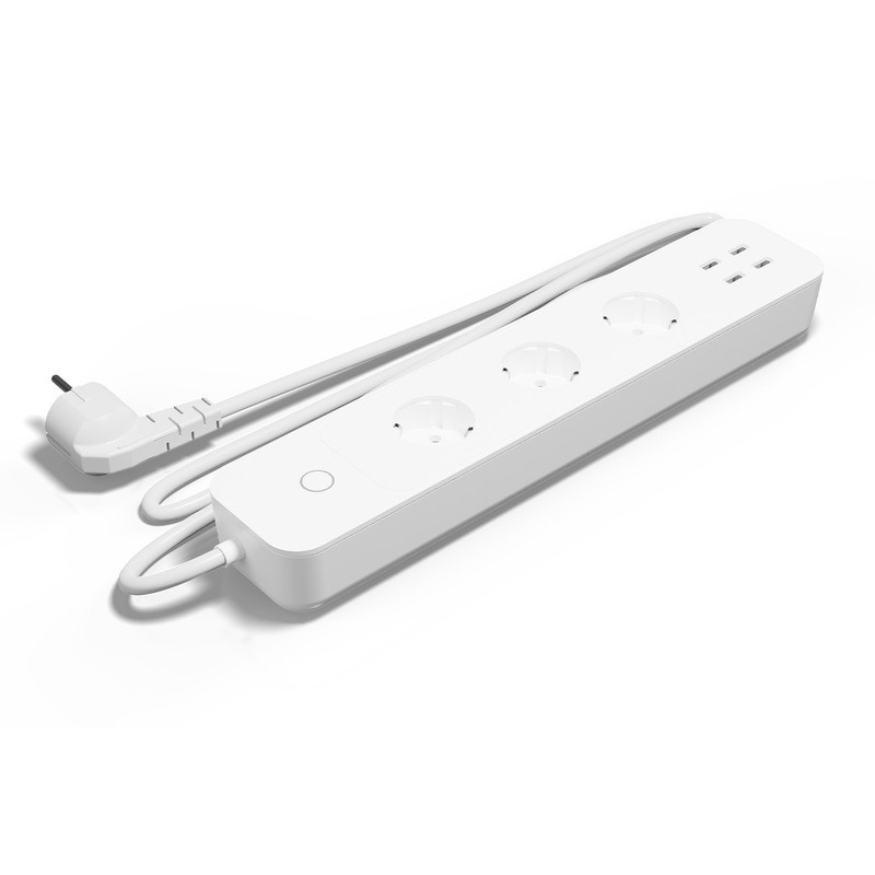 Kabel prodlužovací s USB Tesla Smart Power Strip 3 + 4 USB