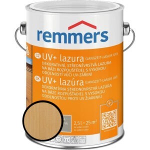 Lazura na dřevo Remmers UV+ bezbarvý 5 l