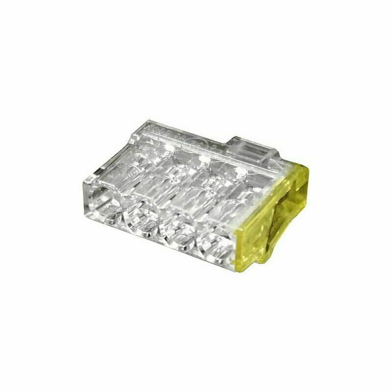 Svorka krabicová nasouvací Eleman PC214-Y žlutá 100 ks